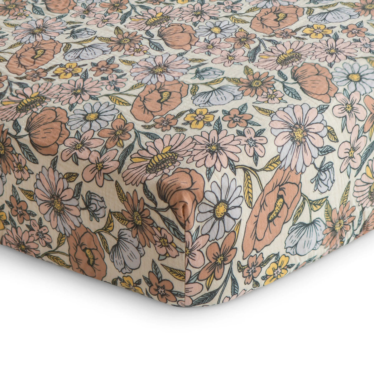 Extra Soft Muslin Crib Sheet | crib sheets | The Baby Penguin