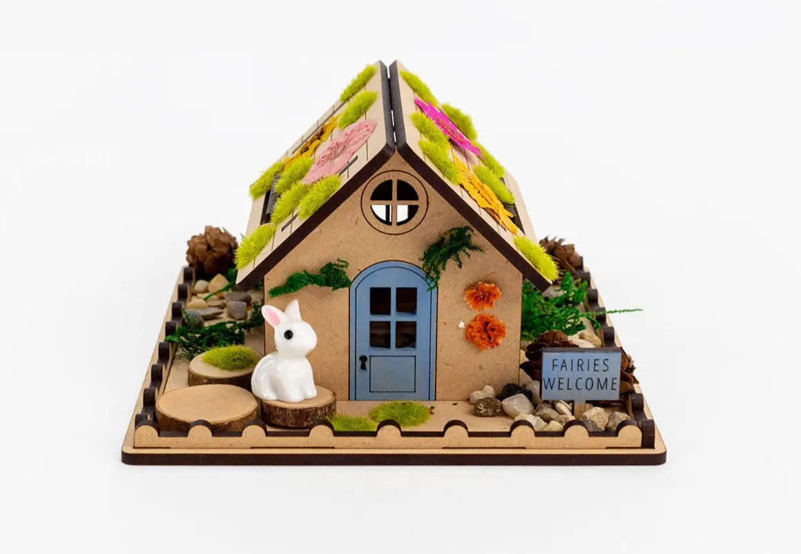 FAIRY HOUSE + GARDEN Architectural Model Making Kit | | The Baby Penguin