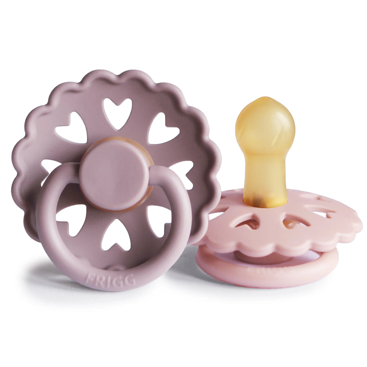 FRIGG Andersen Fairytale Natural Rubber Pacifier 2-Pack | RUBBER FRIGG PACIFIERS | The Baby Penguin