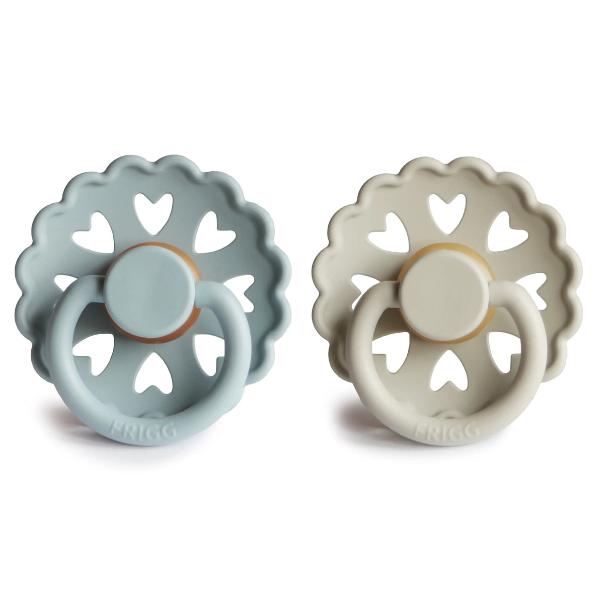 FRIGG Andersen Fairytale Natural Rubber Pacifier 2-Pack | RUBBER FRIGG PACIFIERS | The Baby Penguin
