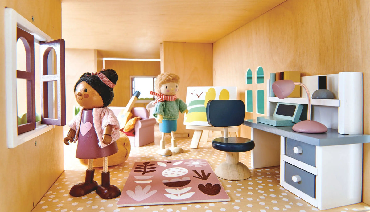 Tender Leaf Fantail Hall Wooden Dollhouse