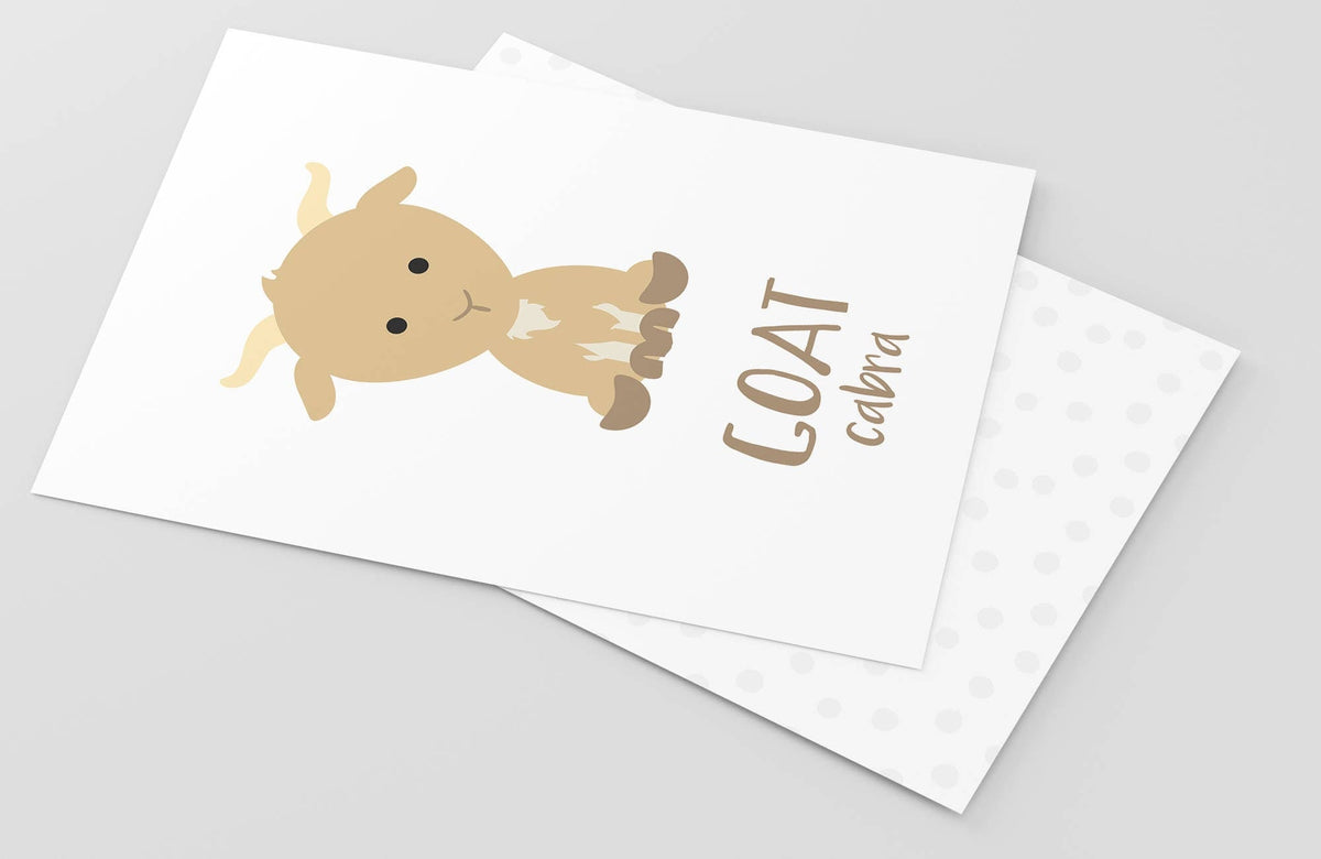 Farm Animal Flashcards - The Baby Penguin