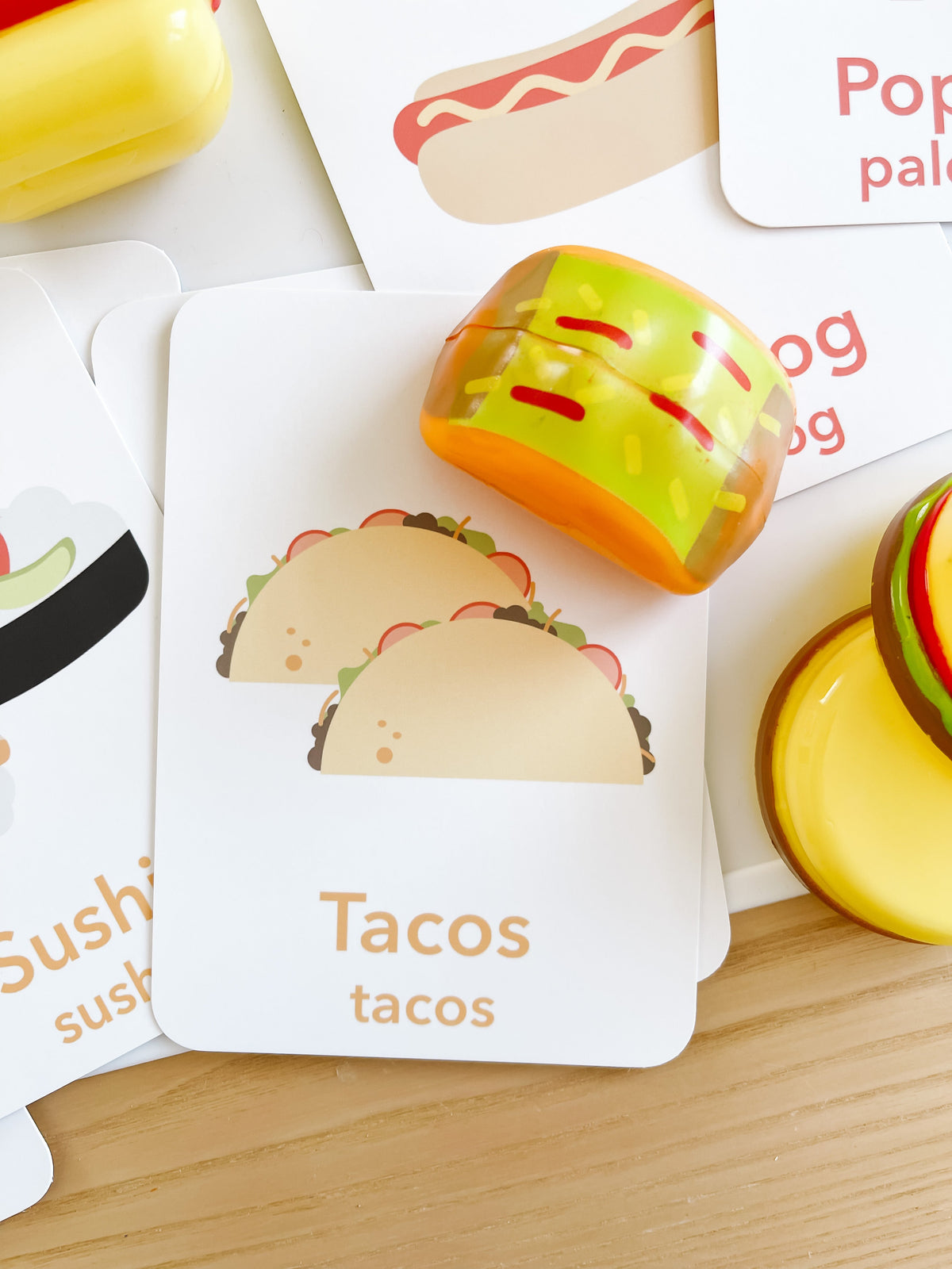 Fast Food Flashcards - The Baby Penguin