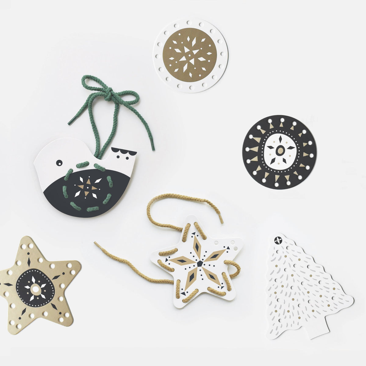 Festive Fun Lacing Ornaments - The Baby Penguin