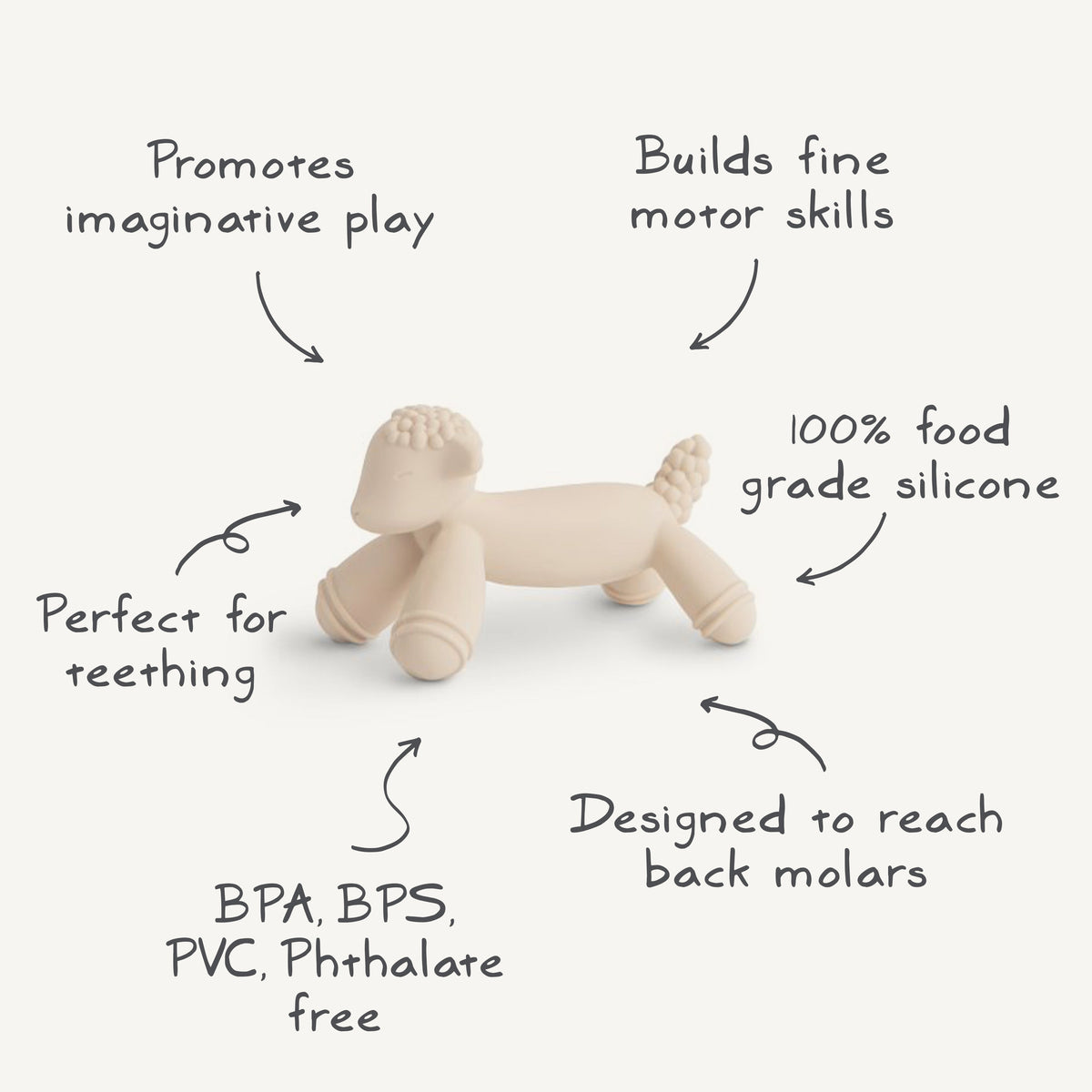 Figurine Teether - The Baby Penguin