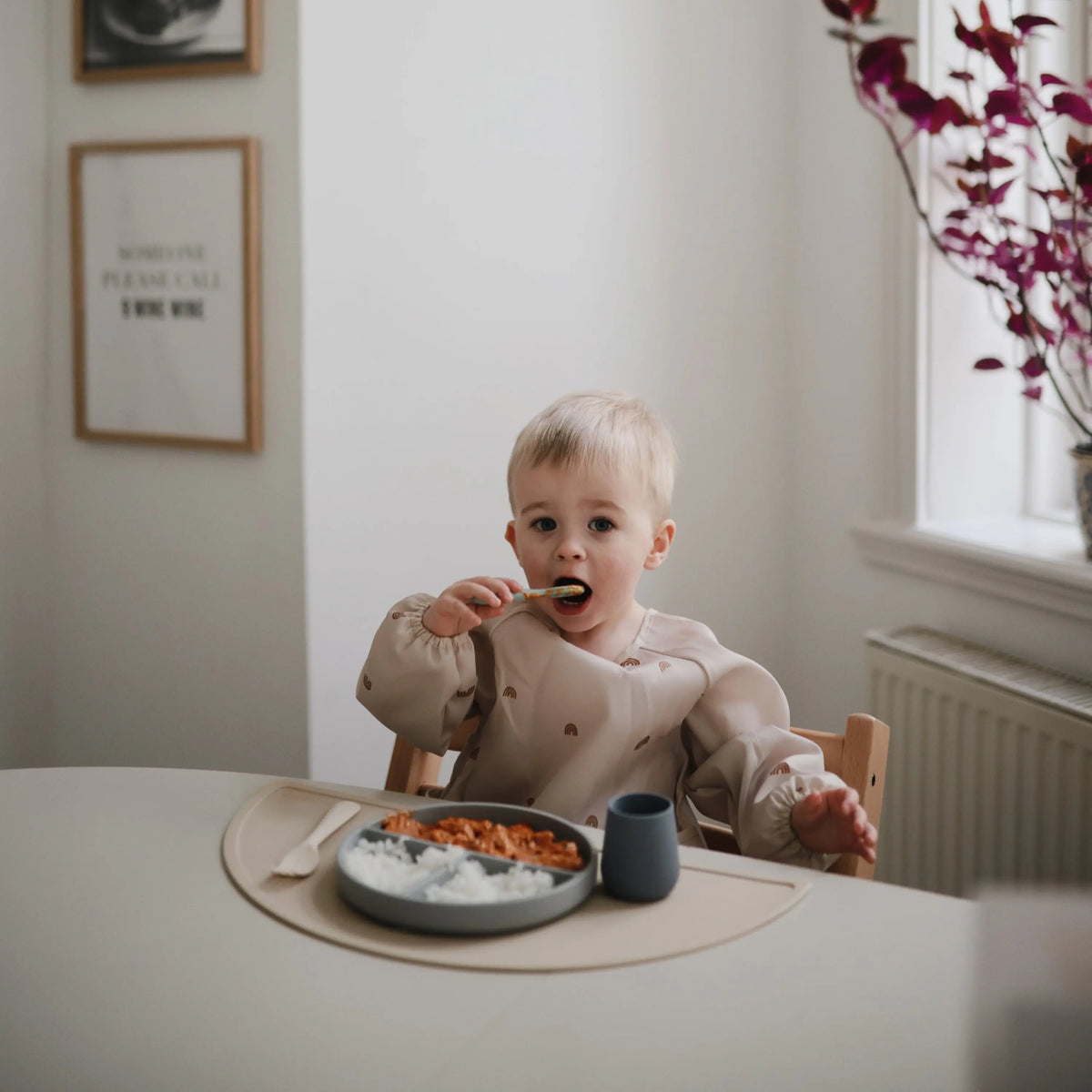 First Feeding Baby Spoons | silicone tableware | The Baby Penguin