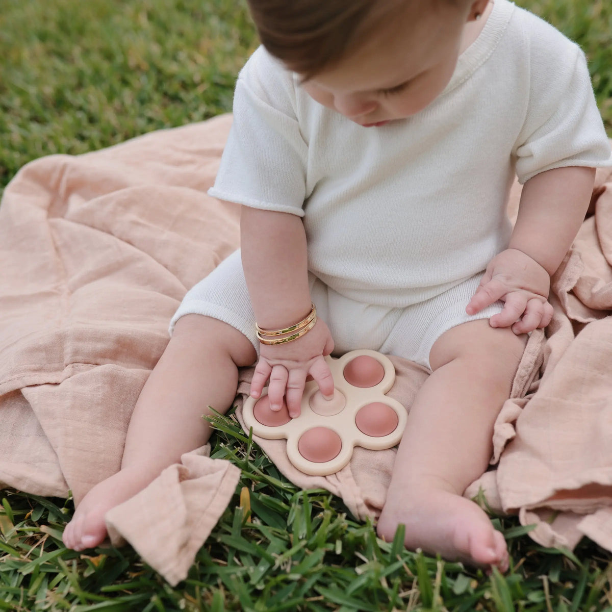 Flower Press Toy | Press Toy | The Baby Penguin