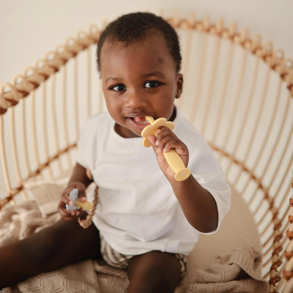 Flower Training Toothbrush | Training Toothbrush | The Baby Penguin