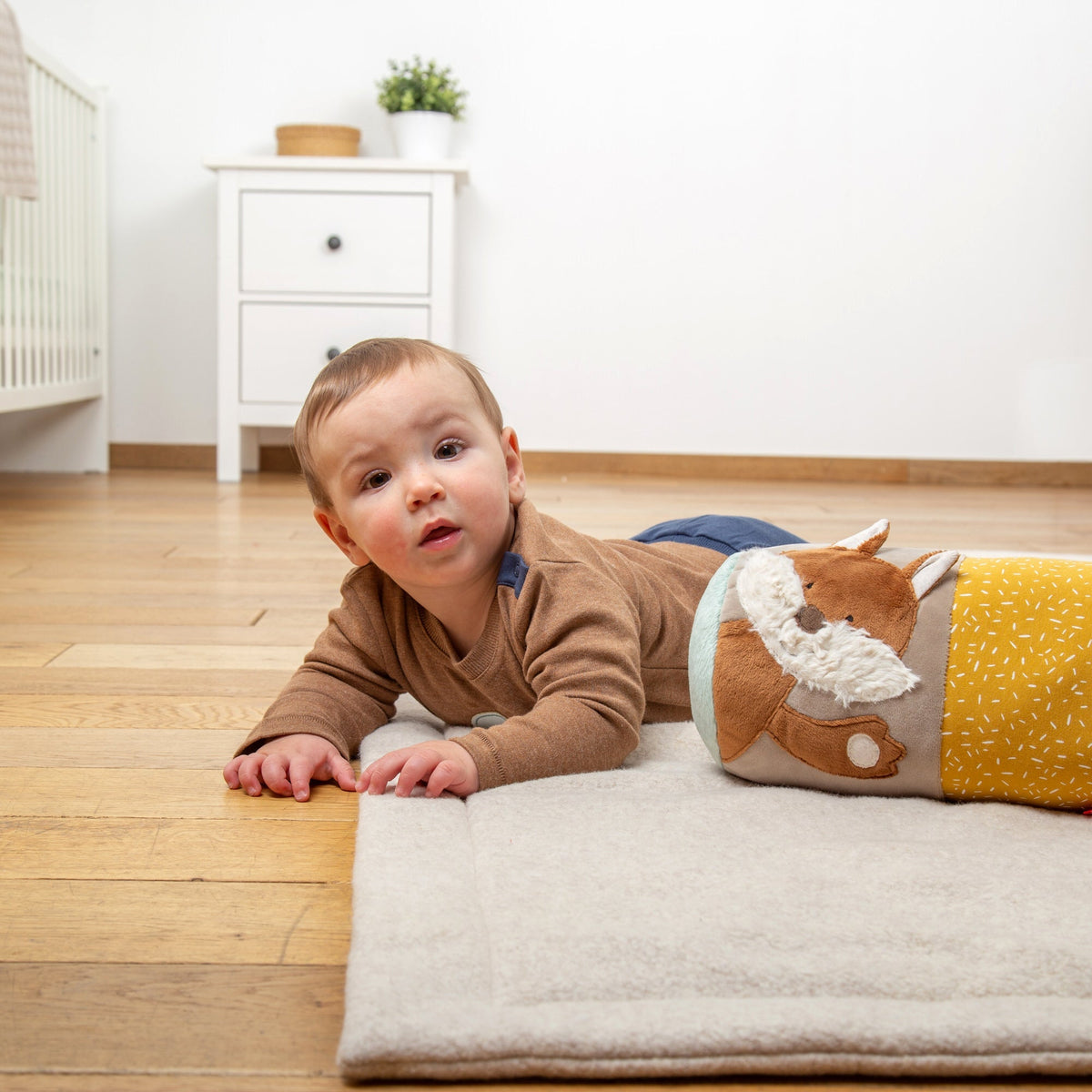 Fox Activity Roll with Rattle | Activity Toys | The Baby Penguin