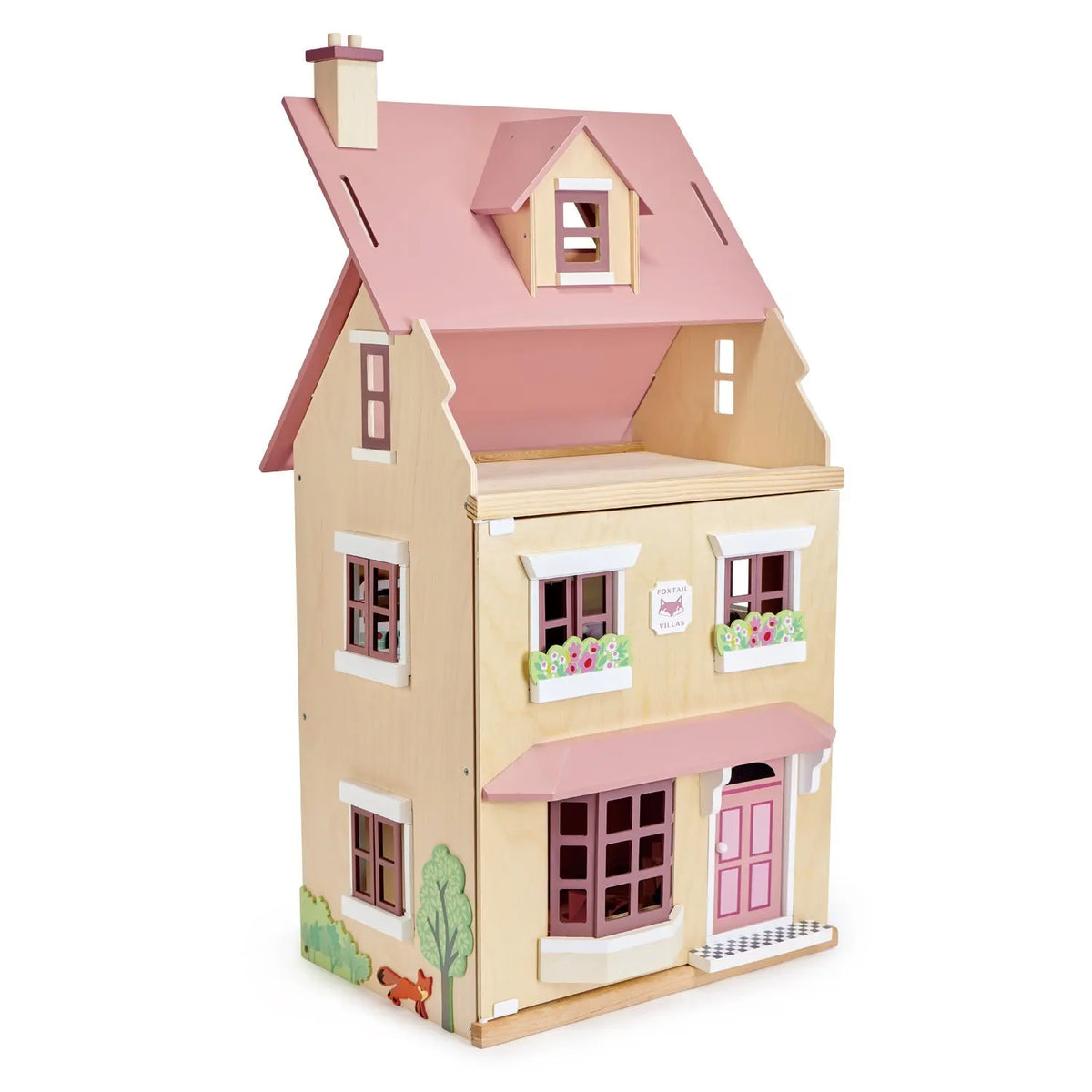 Tender Leaf Foxtail Villa Wooden Dollhouse and Furniture