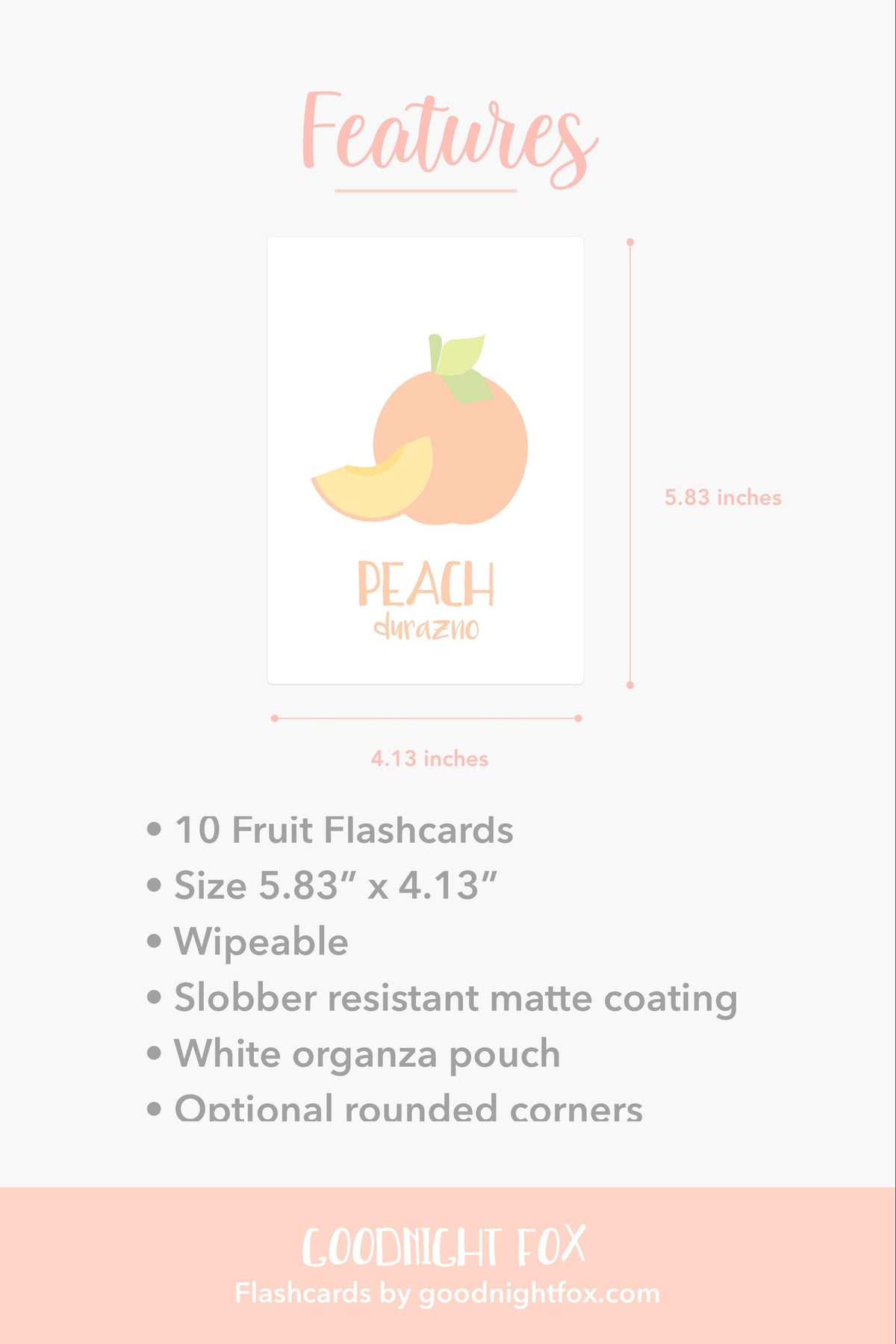 Fruit Flashcards - The Baby Penguin
