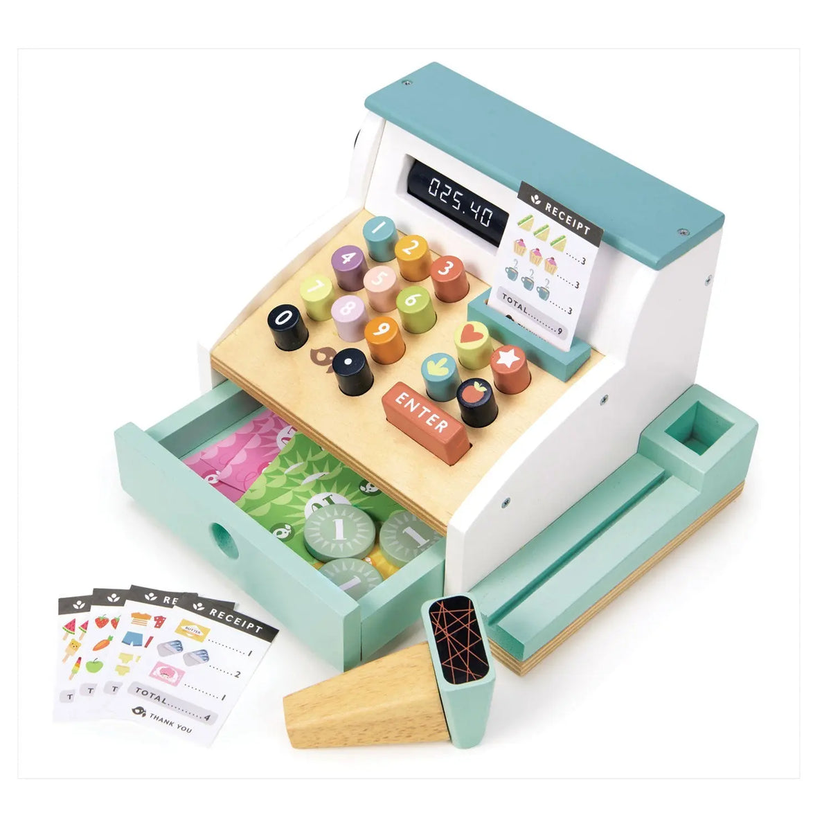 Tender Leaf General Stores Wooden Toy Cash Register