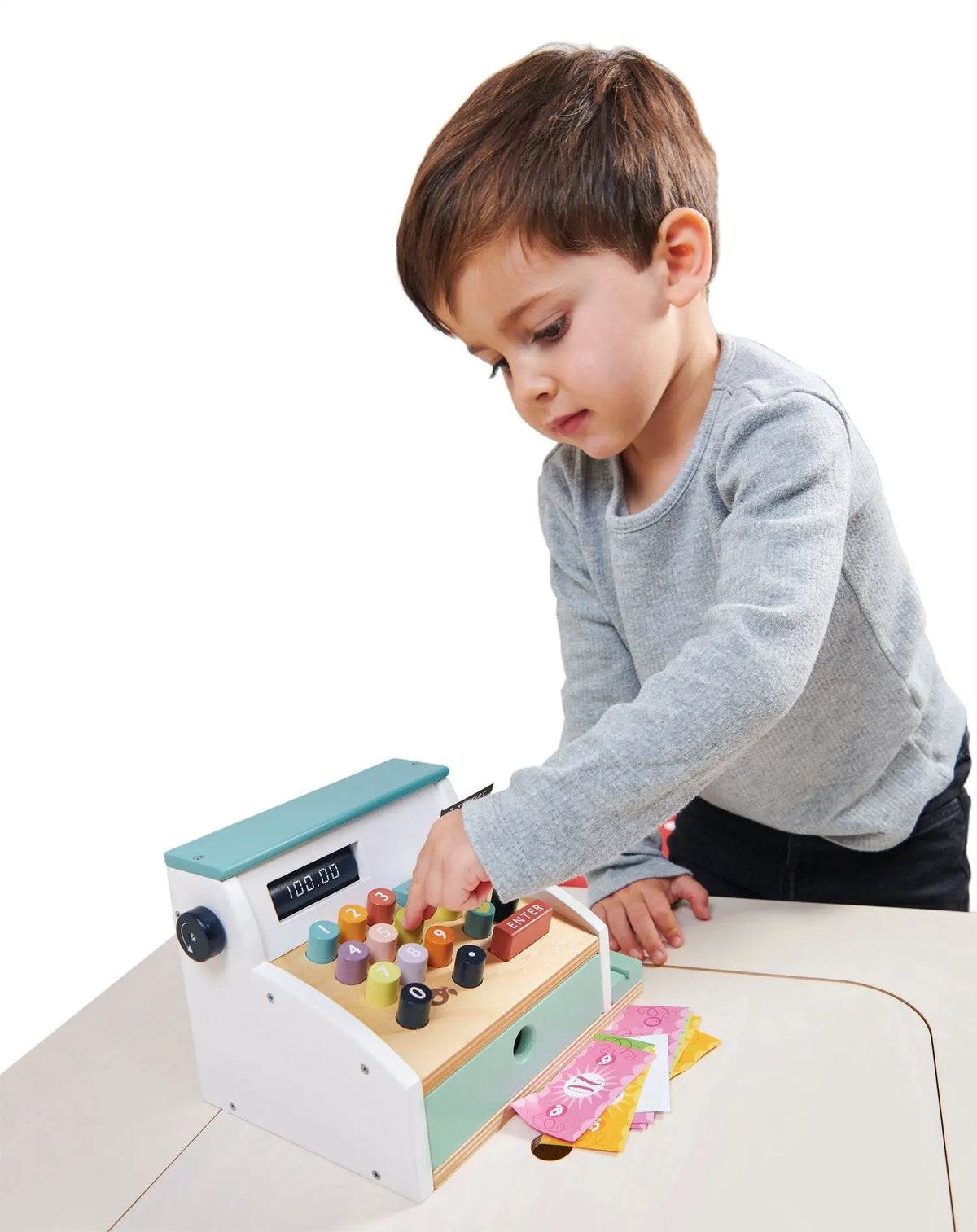 Tender Leaf General Stores Wooden Toy Cash Register