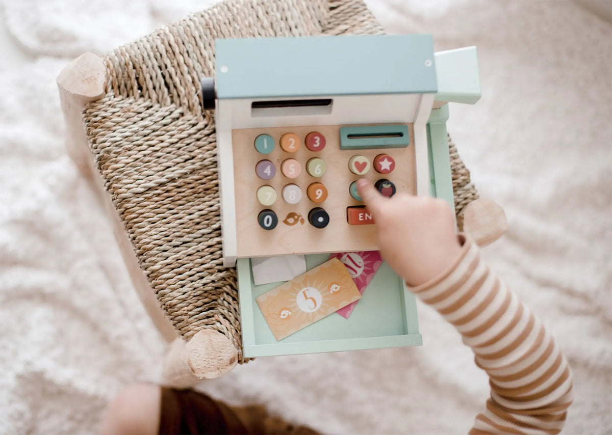Tender Leaf General Stores Wooden Toy Cash Register