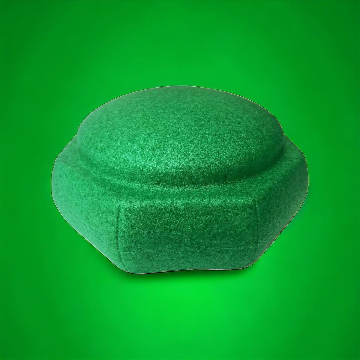 Single green EPP stepping stone shown against a green background