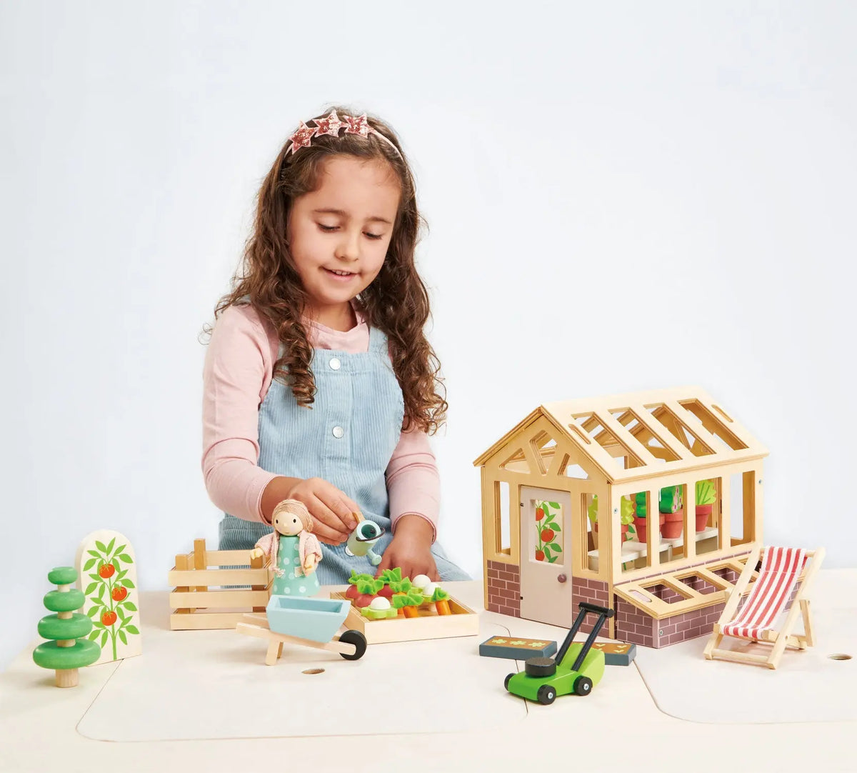 Tender Leaf Greenhouse and Garden Dollhouse Play Set