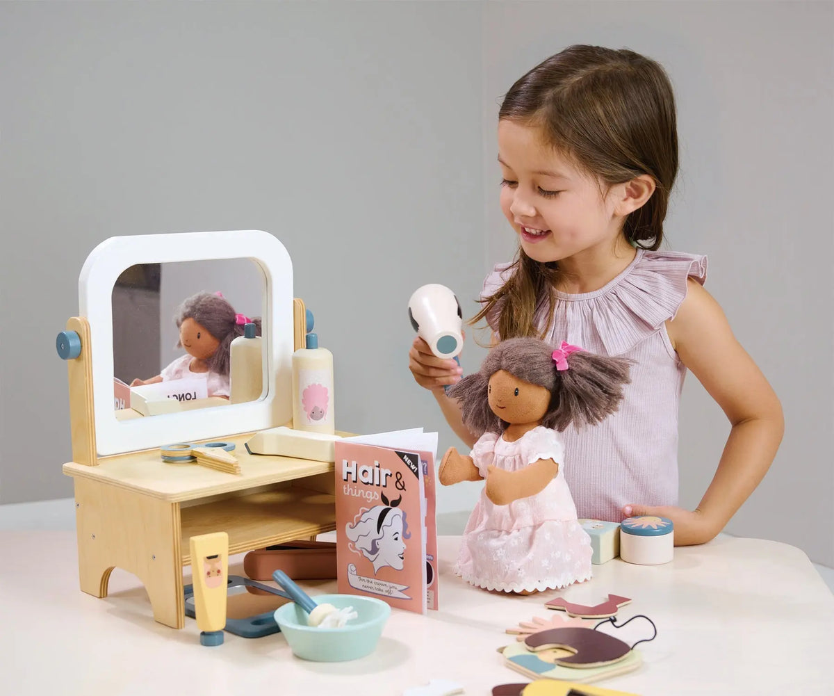 Tender Leaf Hair Salon Pretend Styling Play Set