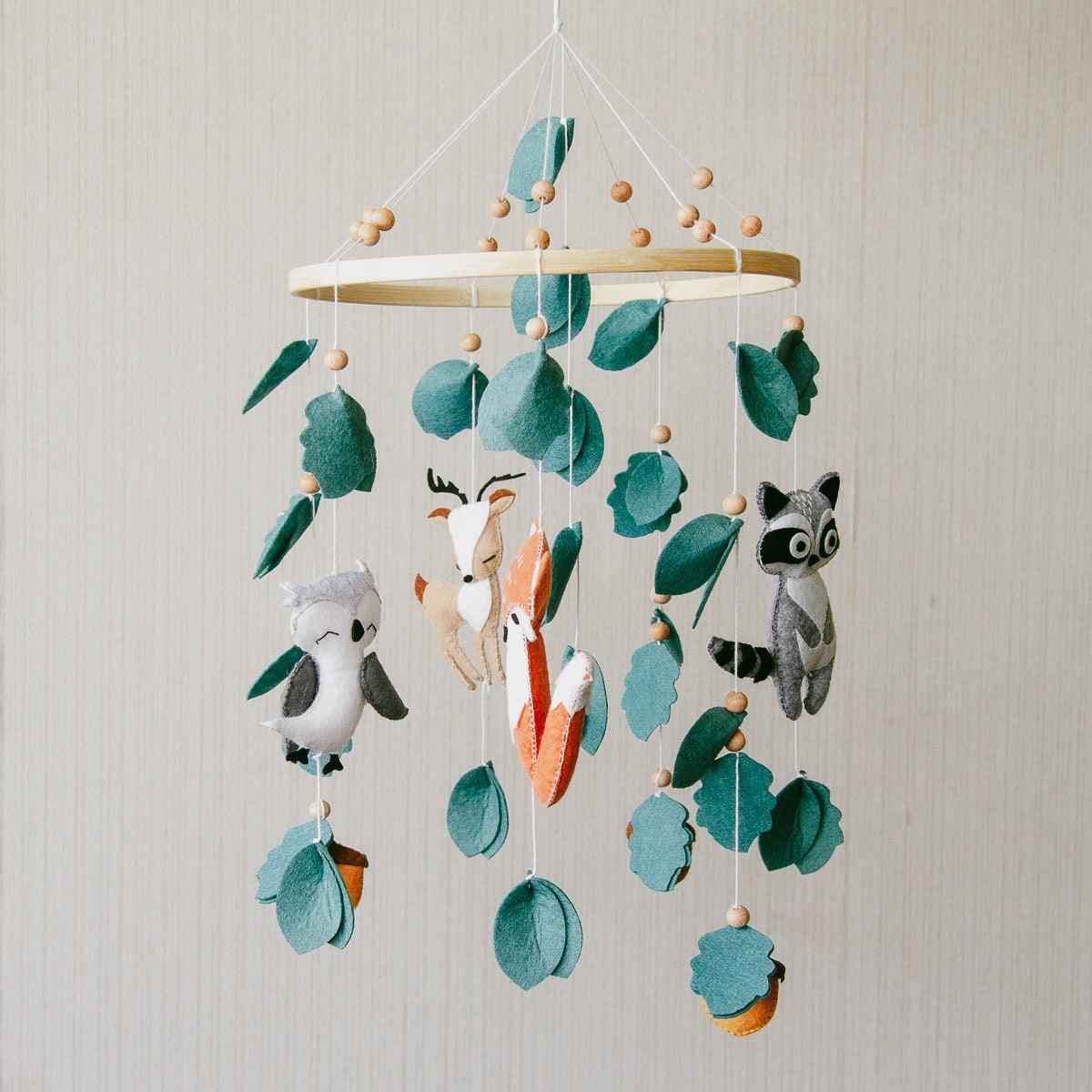 Handmade Baby Mobile | Forest - The Baby Penguin