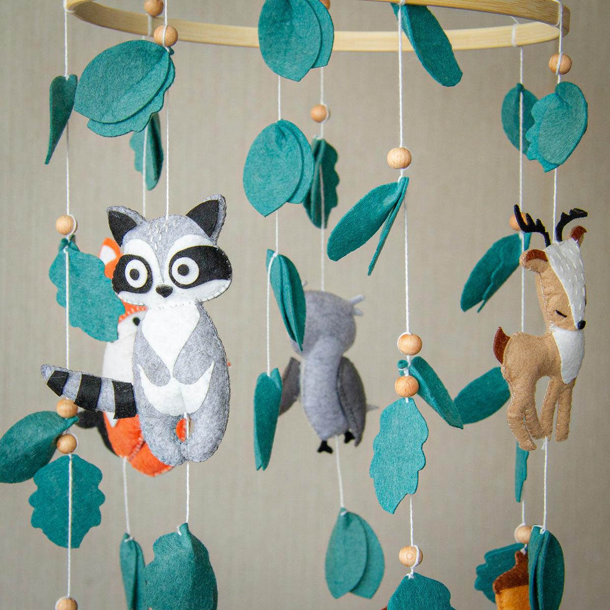 Handmade Baby Mobile | Forest - The Baby Penguin