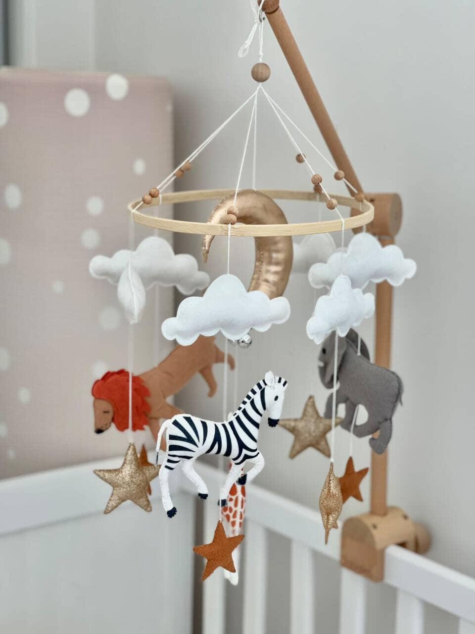 Handmade Baby Mobile | Safari - The Baby Penguin