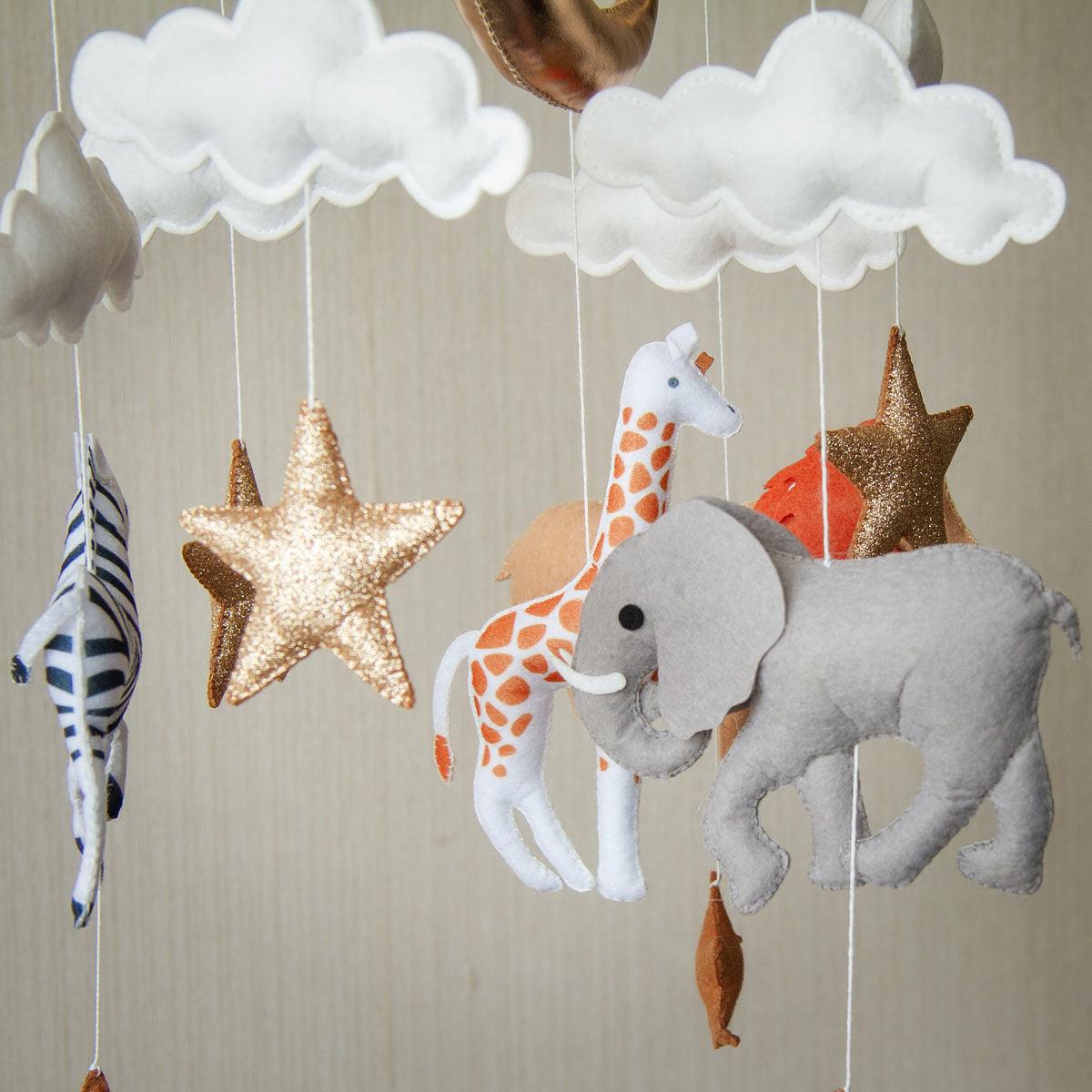 Handmade Baby Mobile | Safari - The Baby Penguin