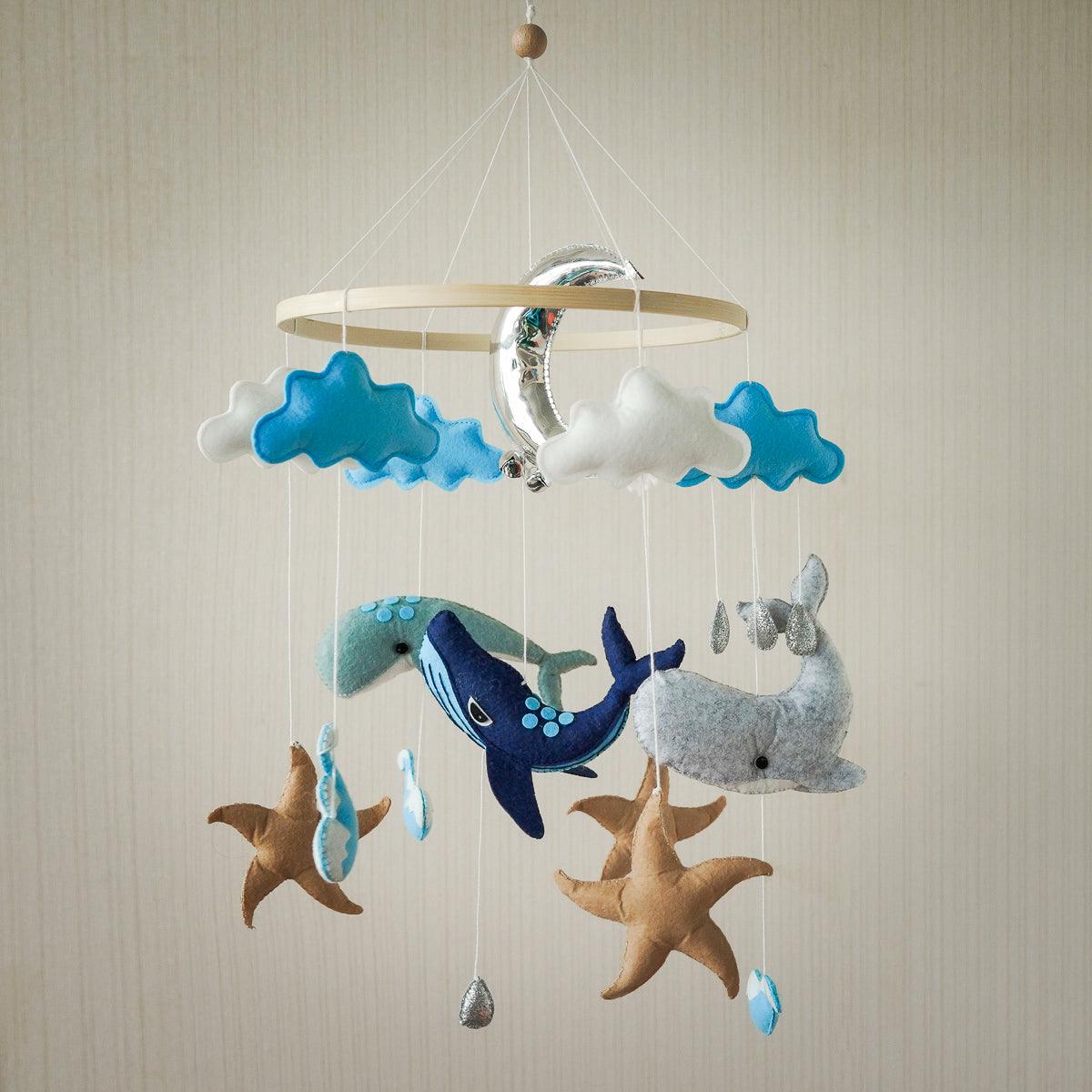 Handmade Baby Mobile | Under the Sea - The Baby Penguin