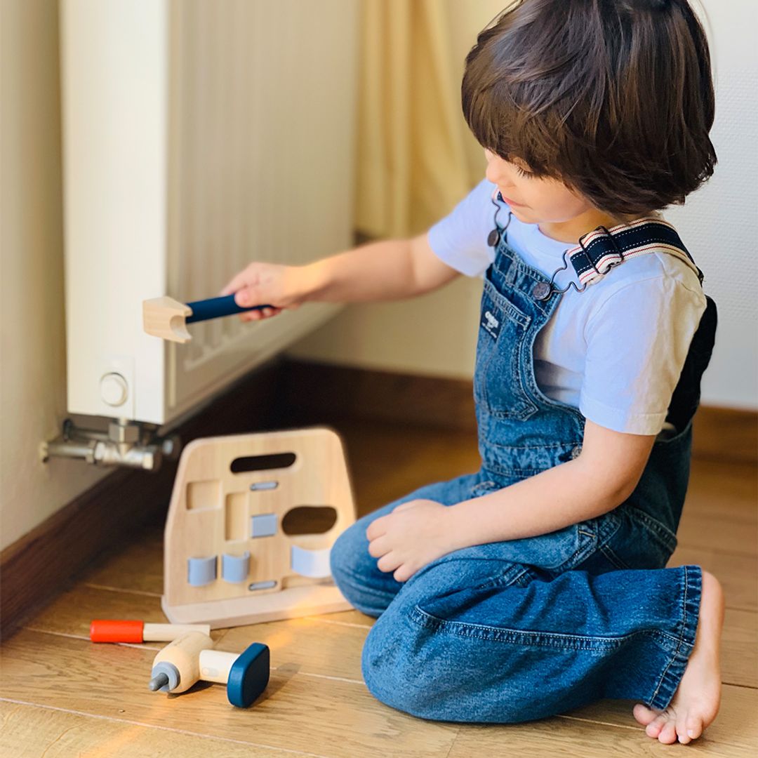 PlanToys Handy Carpenter Wooden Pretend Tool Set