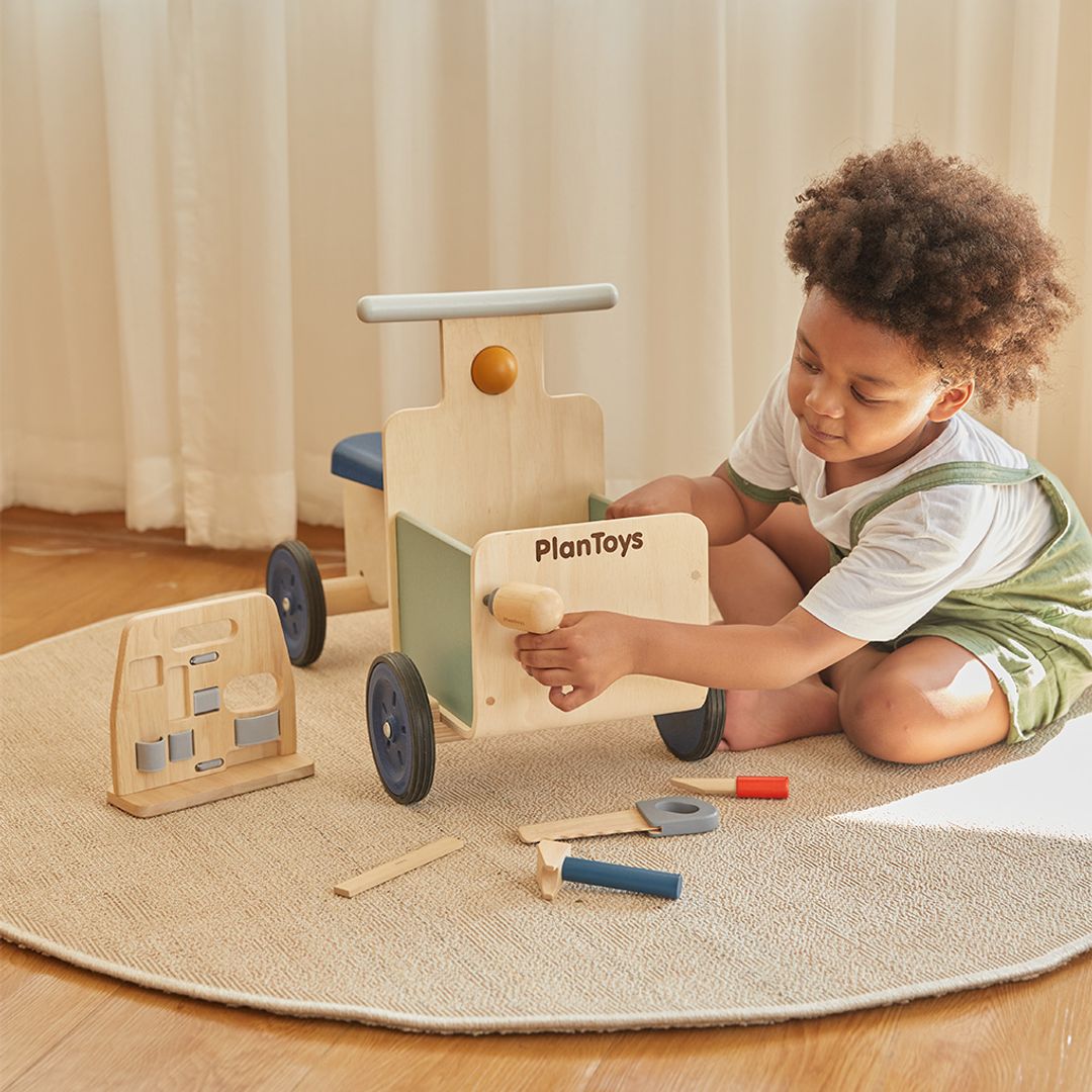 PlanToys Handy Carpenter Wooden Pretend Tool Set
