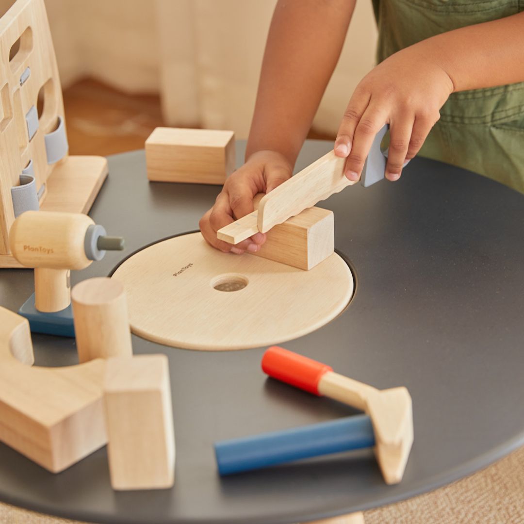 PlanToys Handy Carpenter Wooden Pretend Tool Set