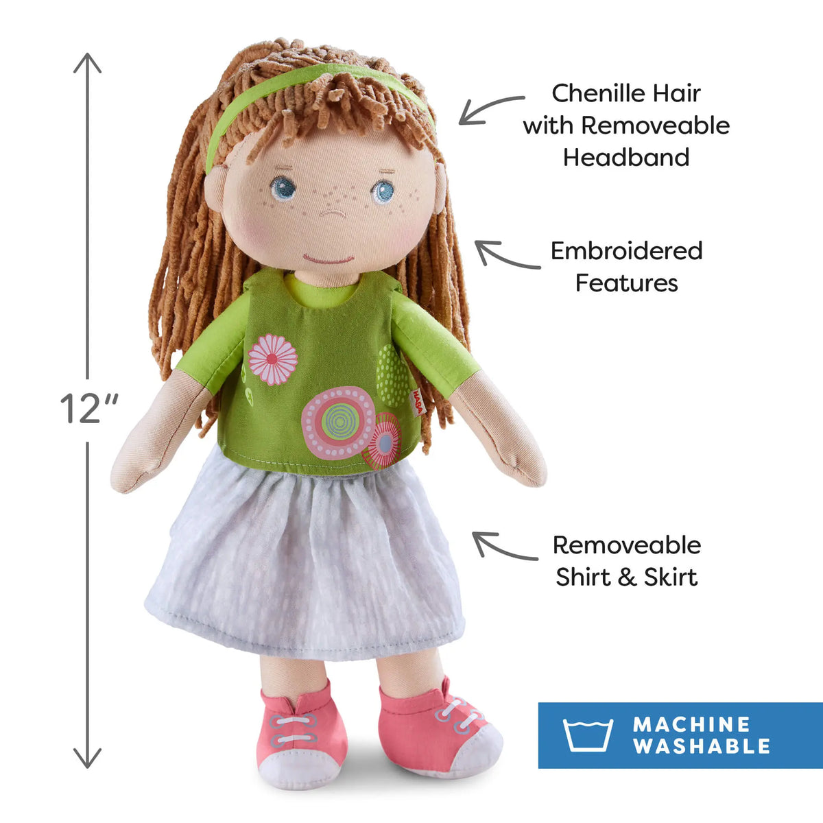 Hedda 12" Soft Doll | Soft Dolls | The Baby Penguin