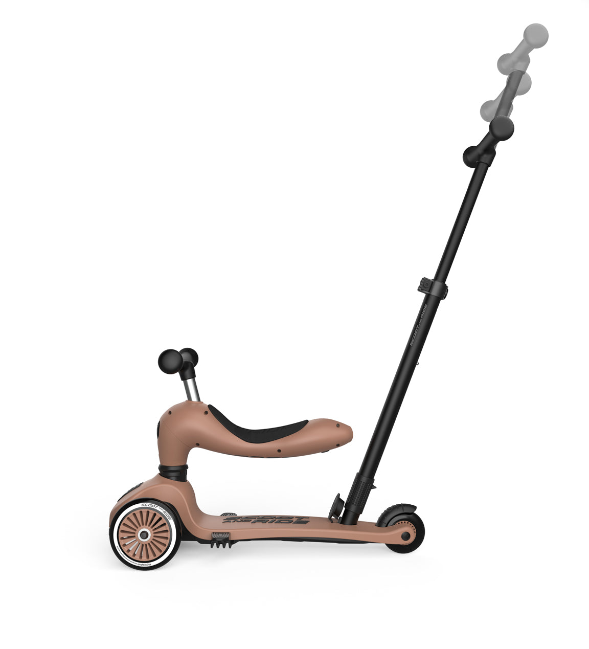 Highwaykick 1 Push and Go Mocha - The Baby Penguin