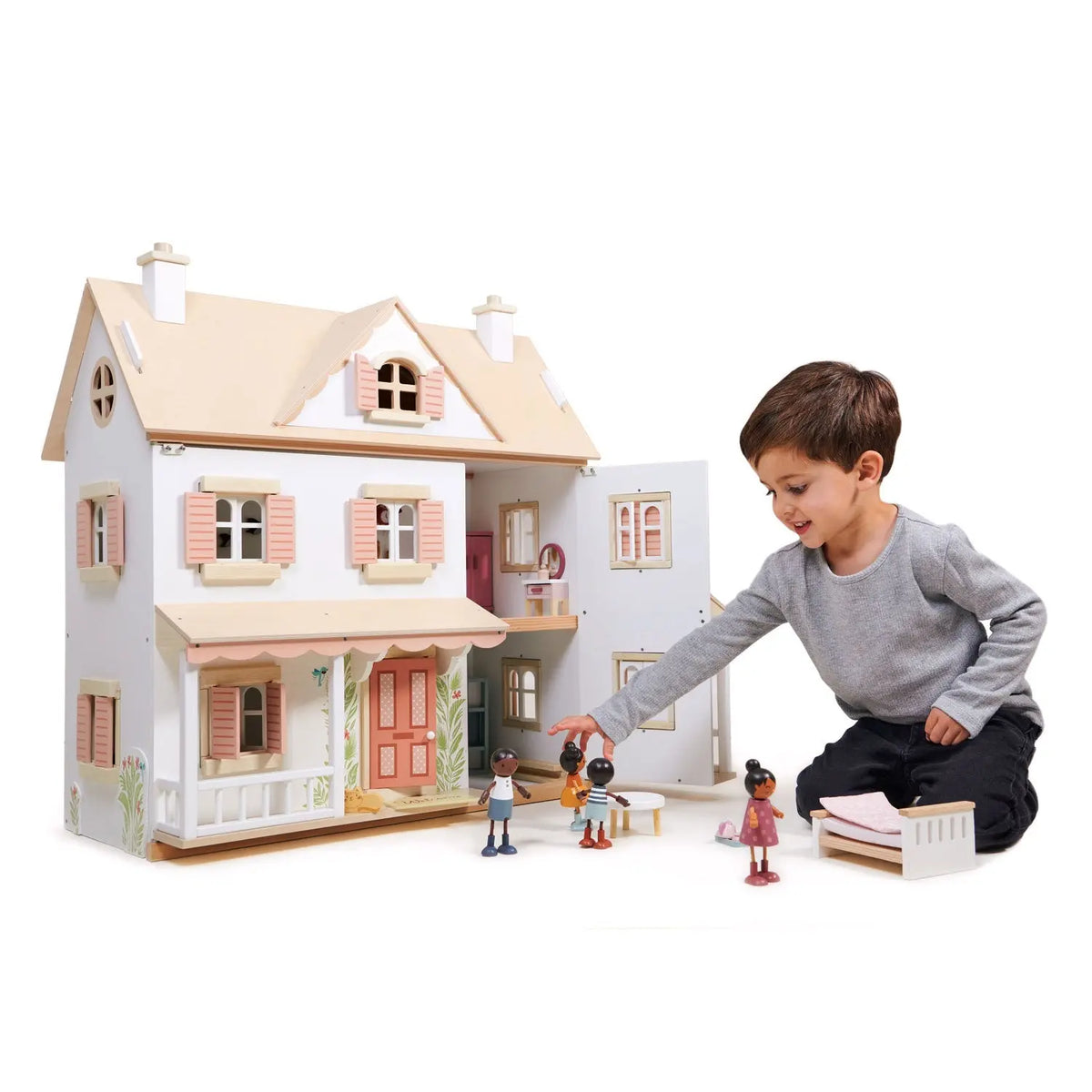 Tender Leaf Humming Bird Wooden Dollhouse