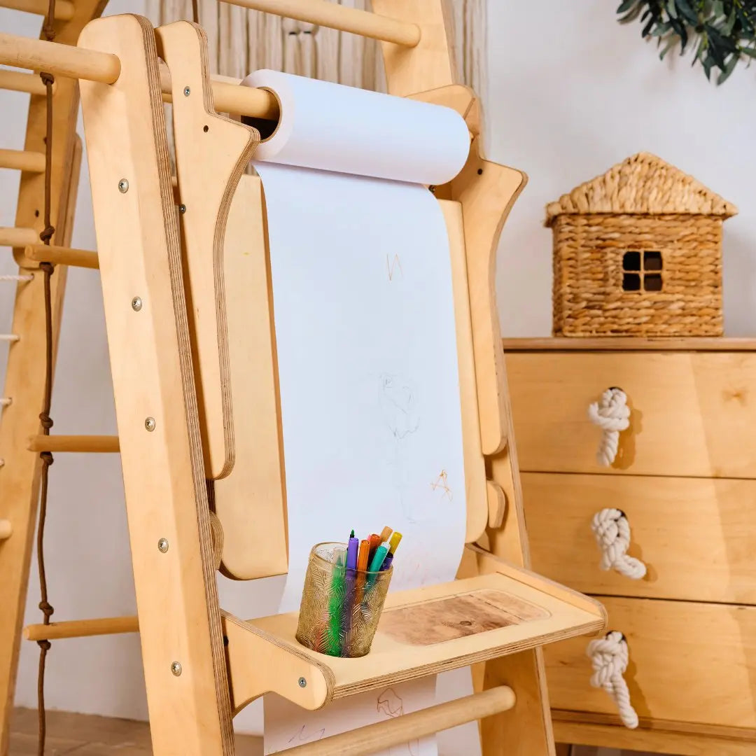 Indoor Playground for Children - 7in1 Playground + Swings Set + Slide Board + Art Set - The Baby Penguin