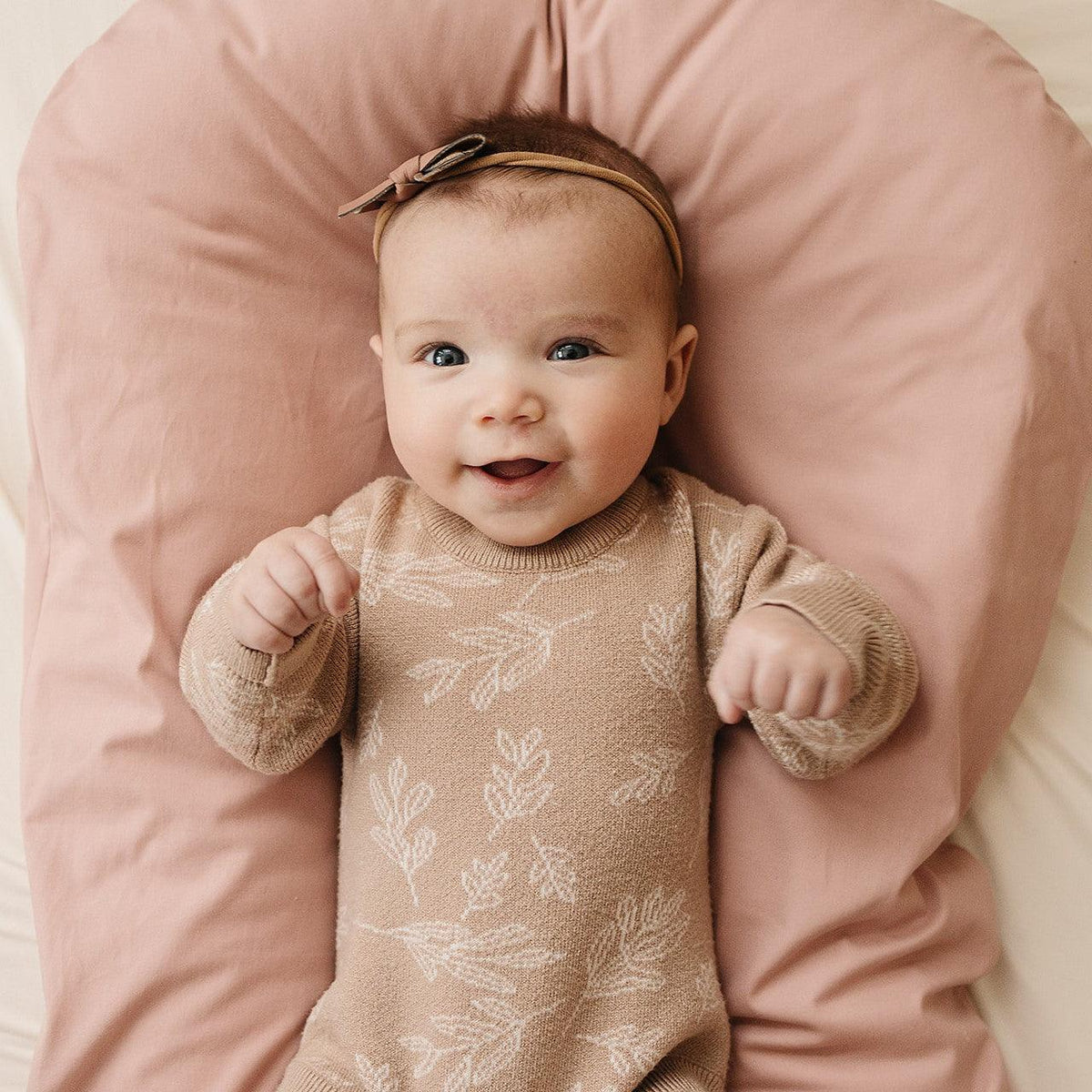 Infant Lounger Covers - Blush - The Baby Penguin
