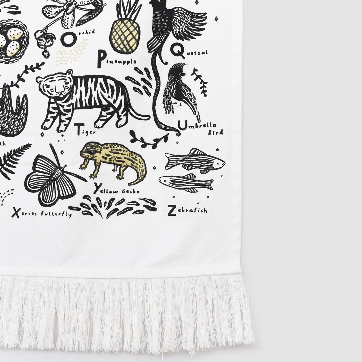 Jungle Alphabet Tapestry - The Baby Penguin