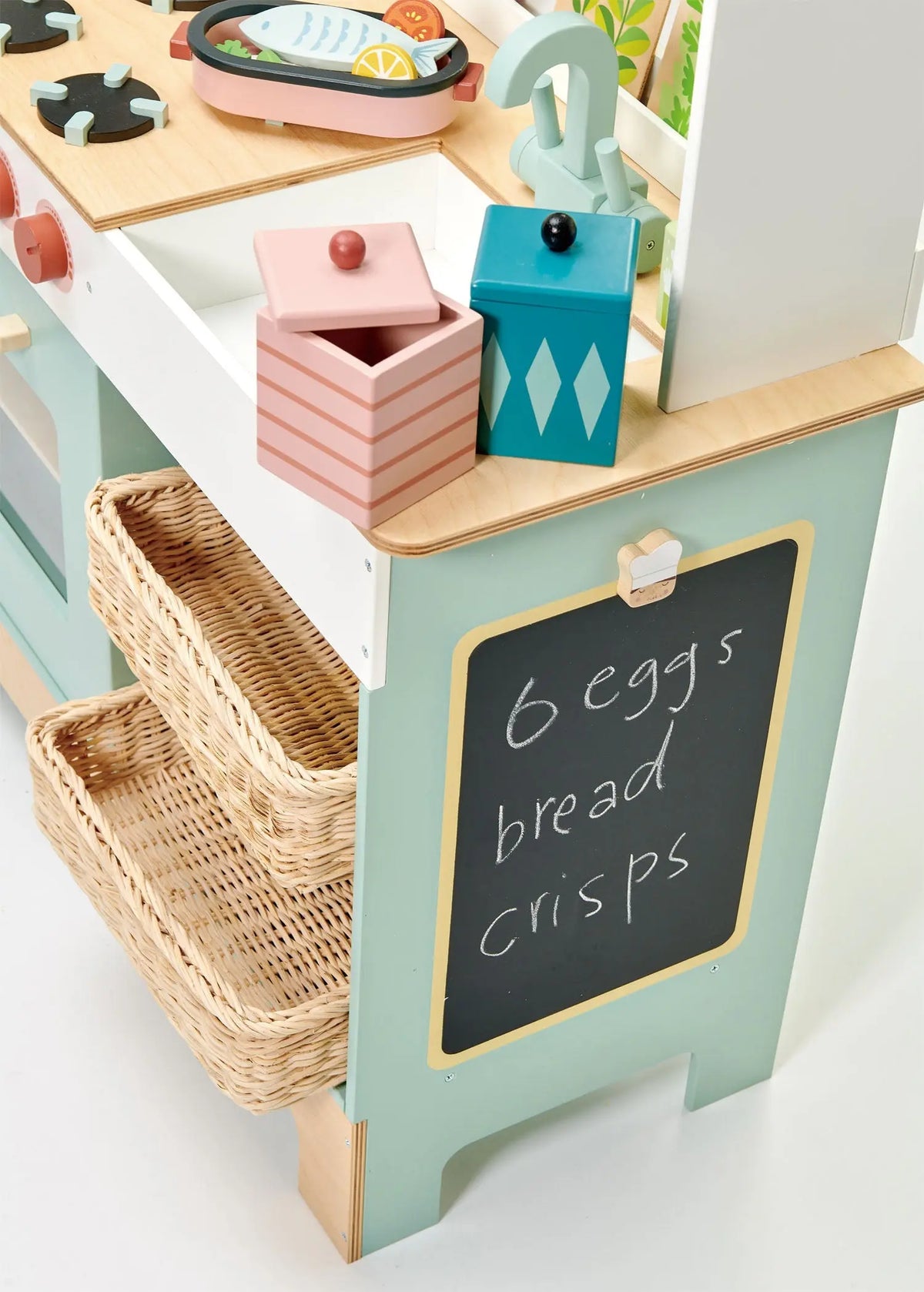 Tender Leaf Wooden Kitchen Range Play Set