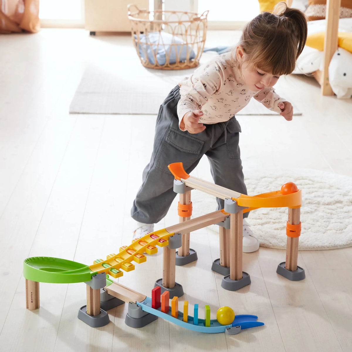 Kullerbu Melody Dominoes Set HABA USA Kullerbu Sets