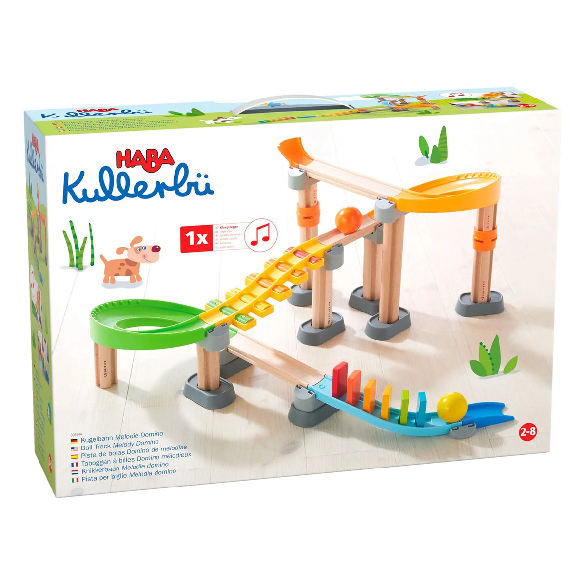 Kullerbu Melody Dominoes Set HABA USA Kullerbu Sets