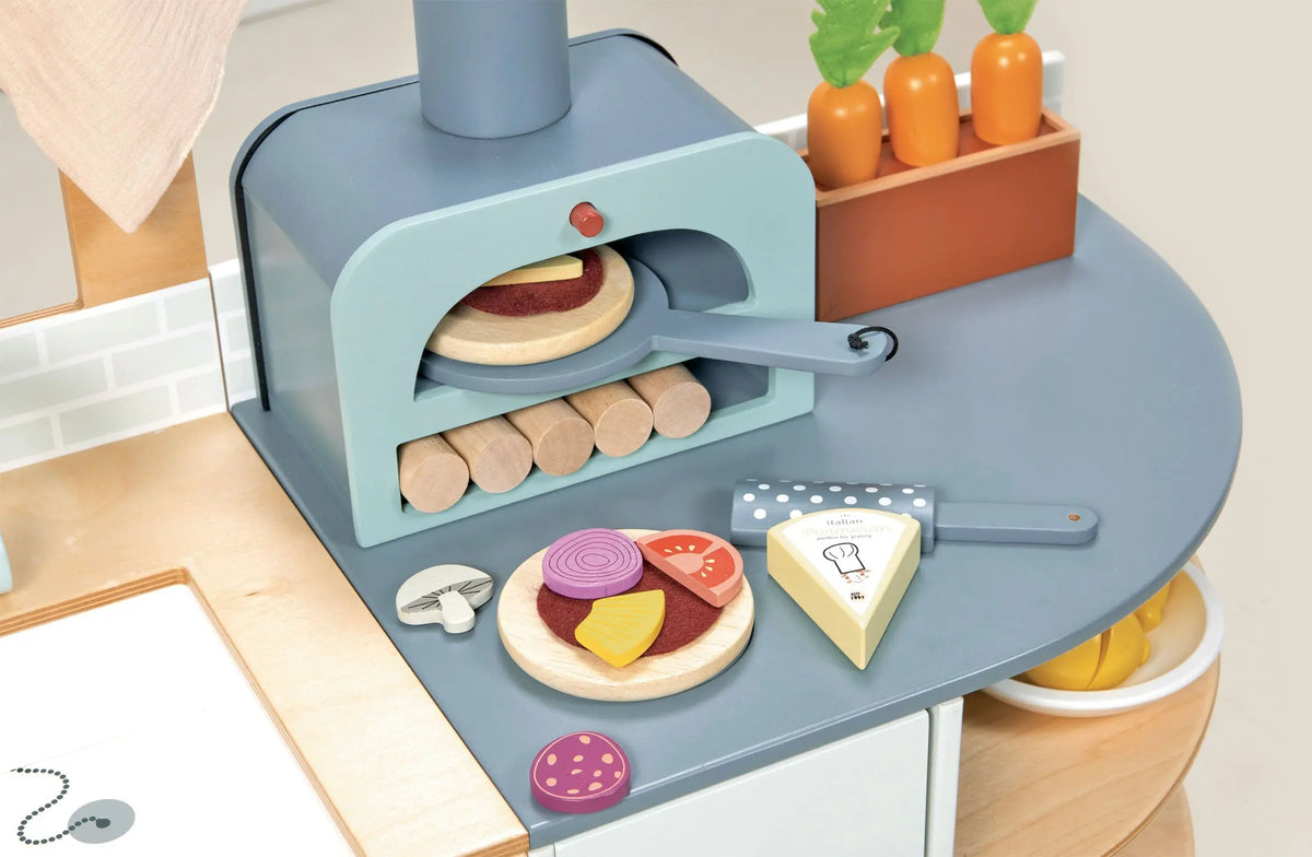 Tender Leaf La Fiamma Grand Wooden Play Kitchen