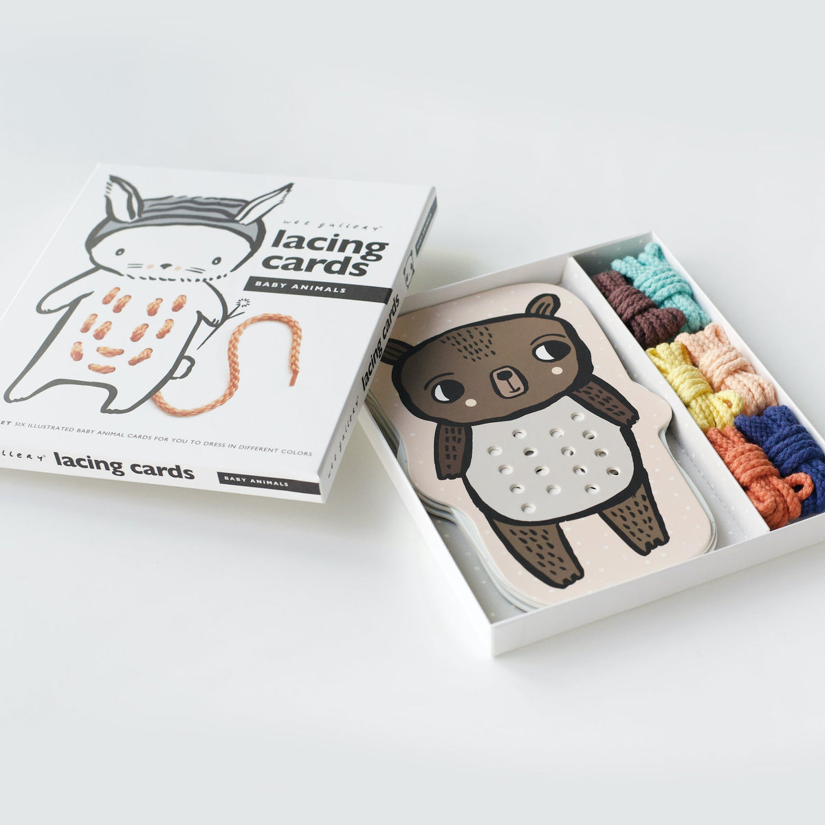 Lacing Cards - Baby Animals - The Baby Penguin