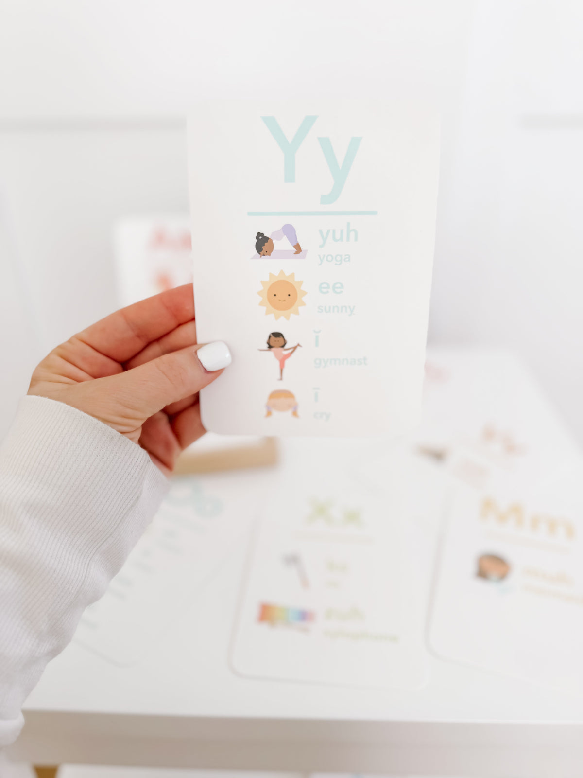 Letter Sounds Phonics Flashcards - The Baby Penguin