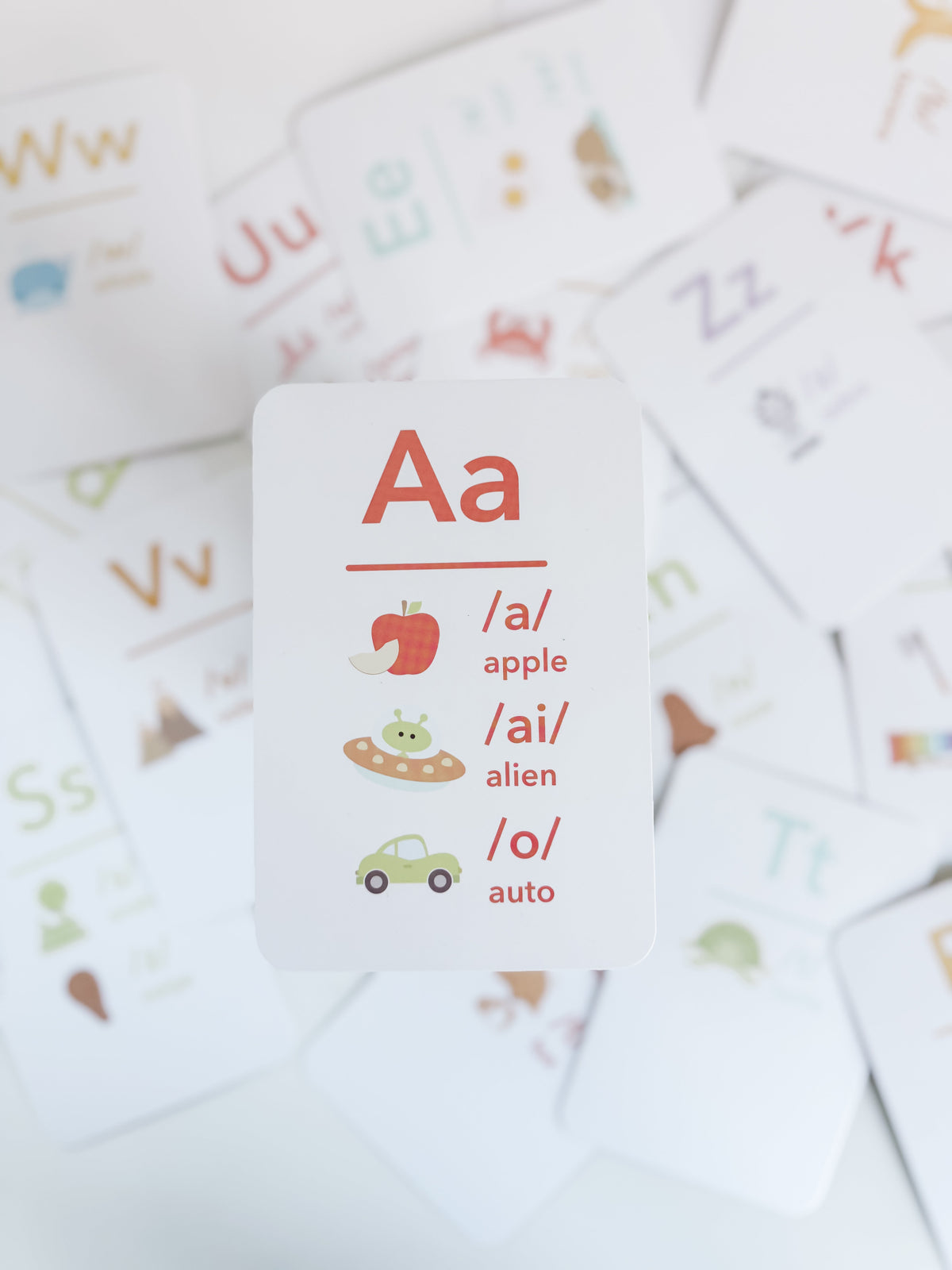 Letter Sounds Phonics Flashcards - The Baby Penguin