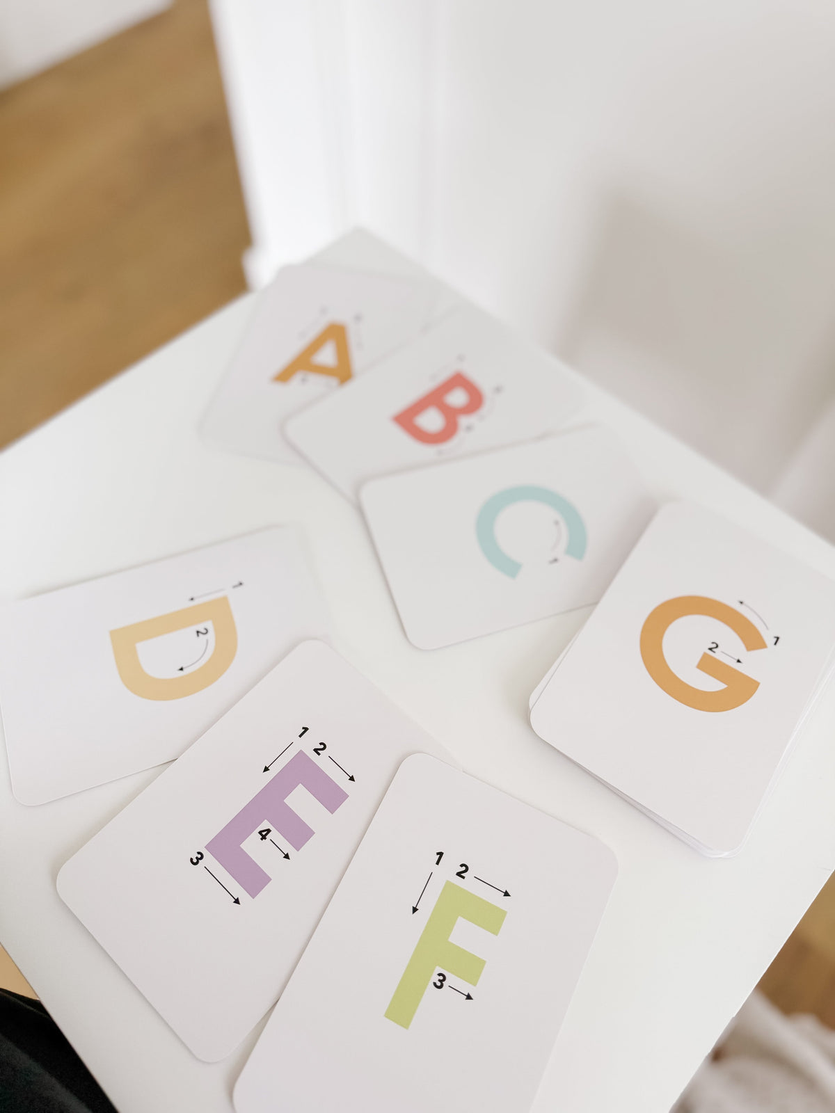 Letter Tracing Flashcards - The Baby Penguin