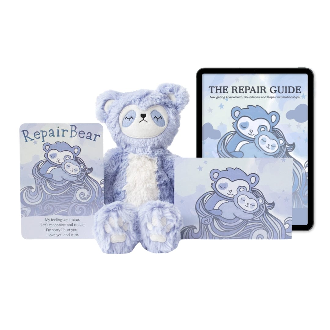 Limited Edition Repair Bear & Parenting Guide - The Baby Penguin