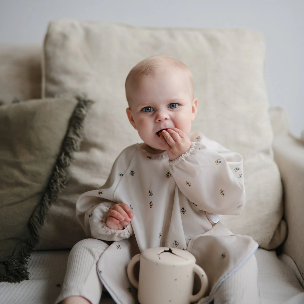 Long Sleeve Bib | Long Sleeve Bib | The Baby Penguin