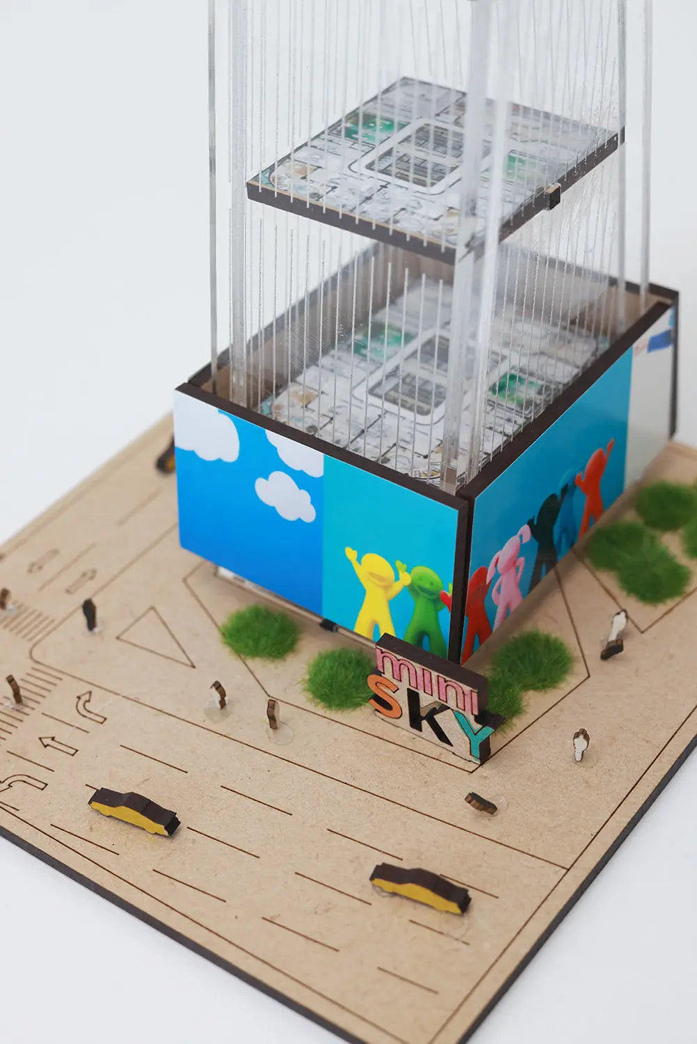 MINI SKY Architectural Model Making Kit | Model Building Kit | The Baby Penguin