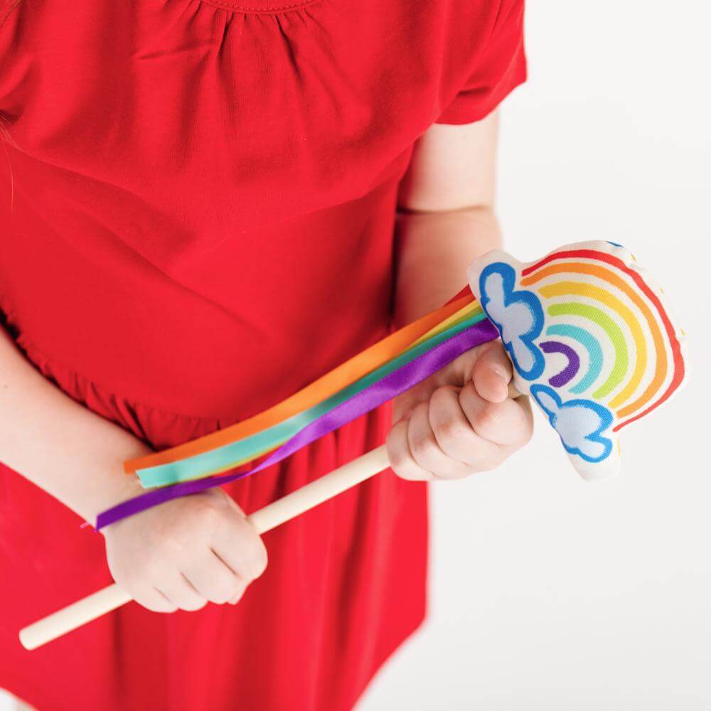 Magic Wand Toy Rainbow: "My niece loves it. Very pretty!" - The Baby Penguin
