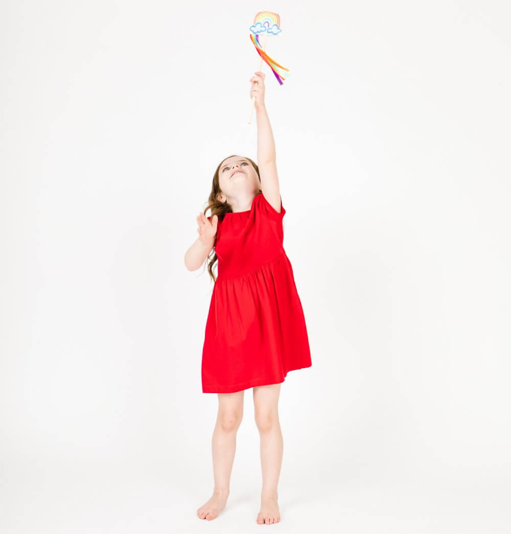 Magic Wand Toy Rainbow: "My niece loves it. Very pretty!" - The Baby Penguin