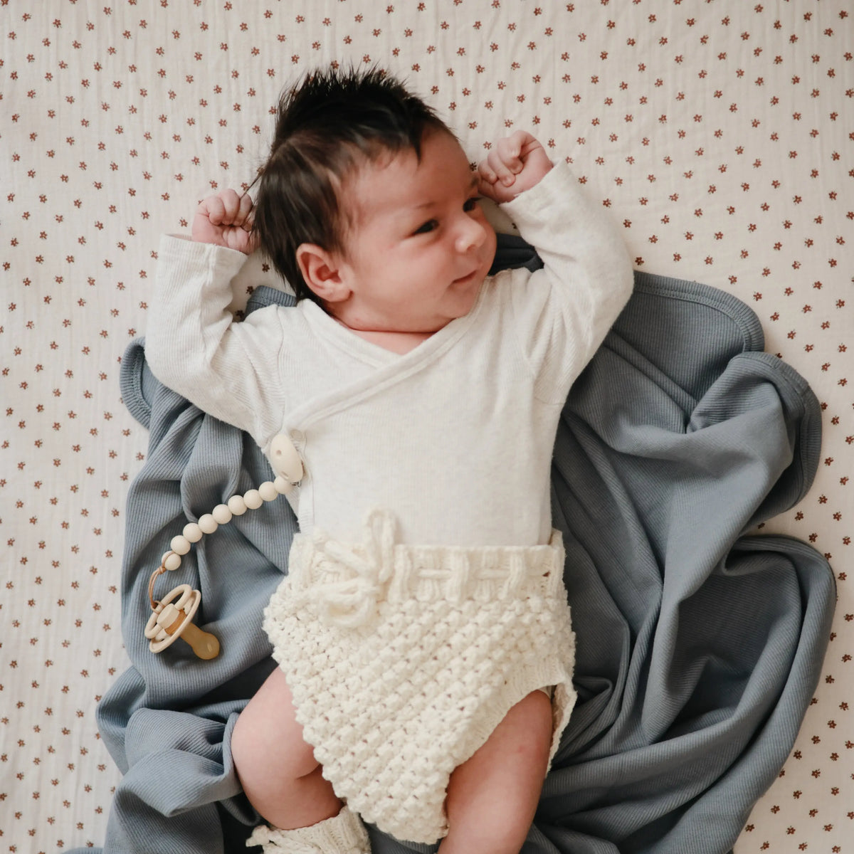 Mini Muslin Crib Sheet | mini crib sheet | The Baby Penguin