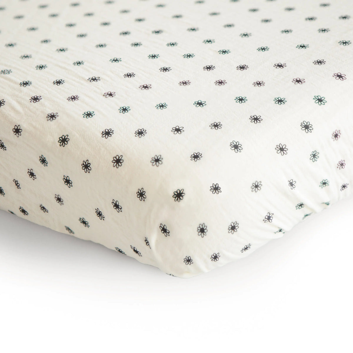 Mini Muslin Crib Sheet | mini crib sheet | The Baby Penguin